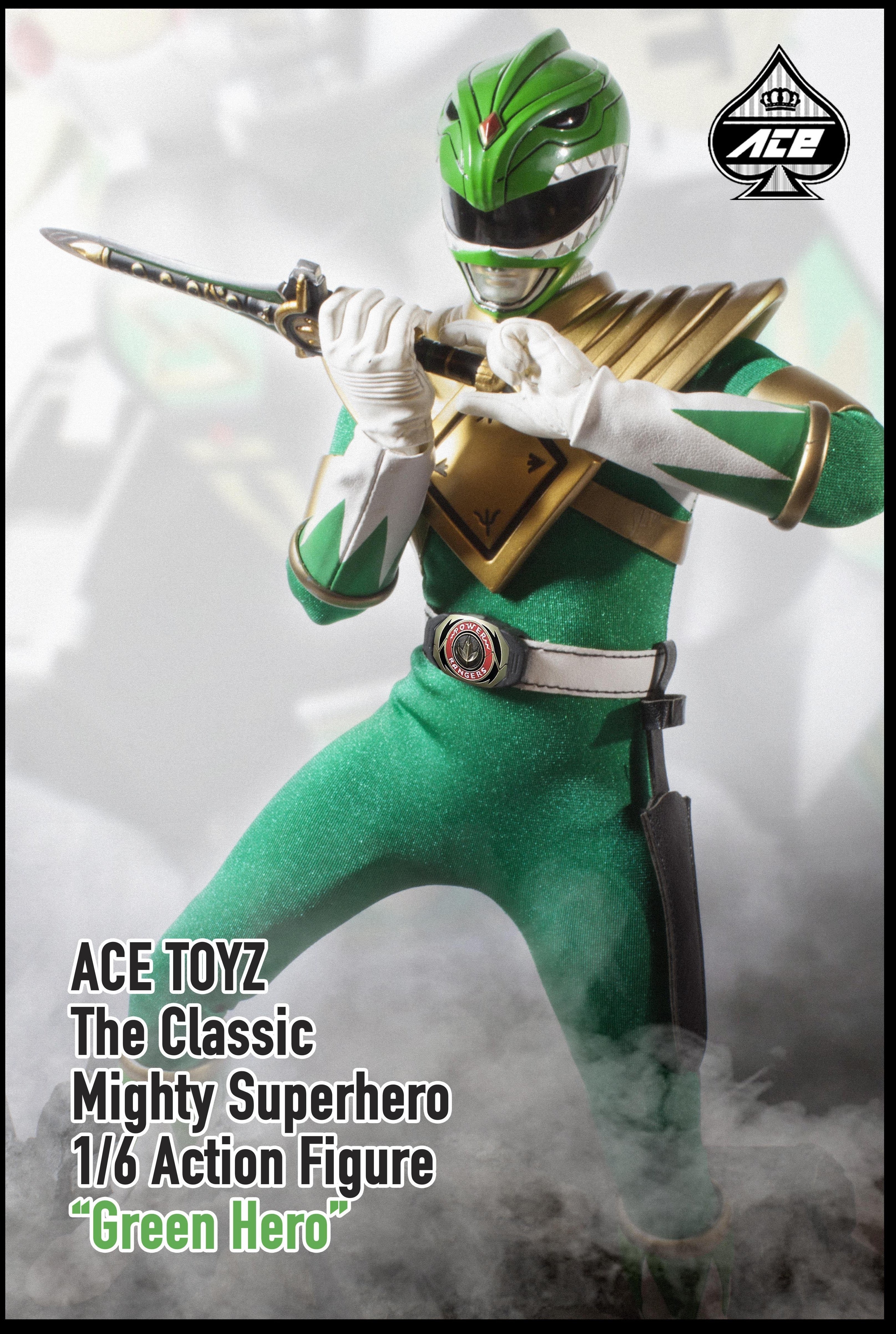 Ace Toyz CMSH-06 Green Hero 1:6 Scale Figure - Image 4