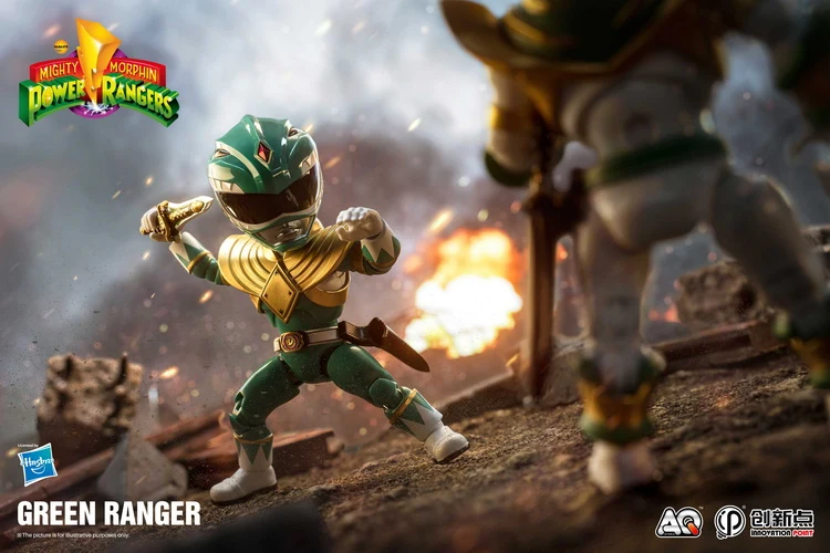 Action Q Mighty Morphin Green Ranger - Image 7