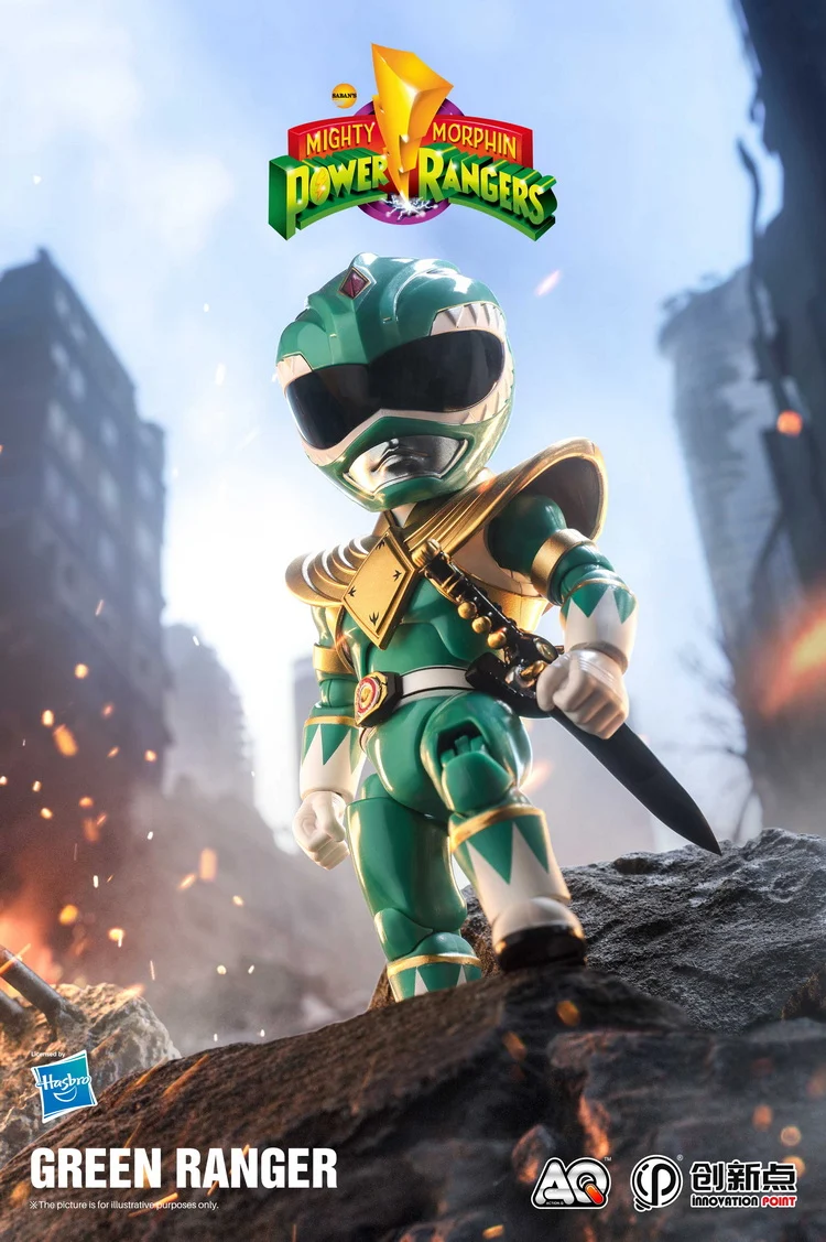 Action Q Mighty Morphin Green Ranger - Image 9