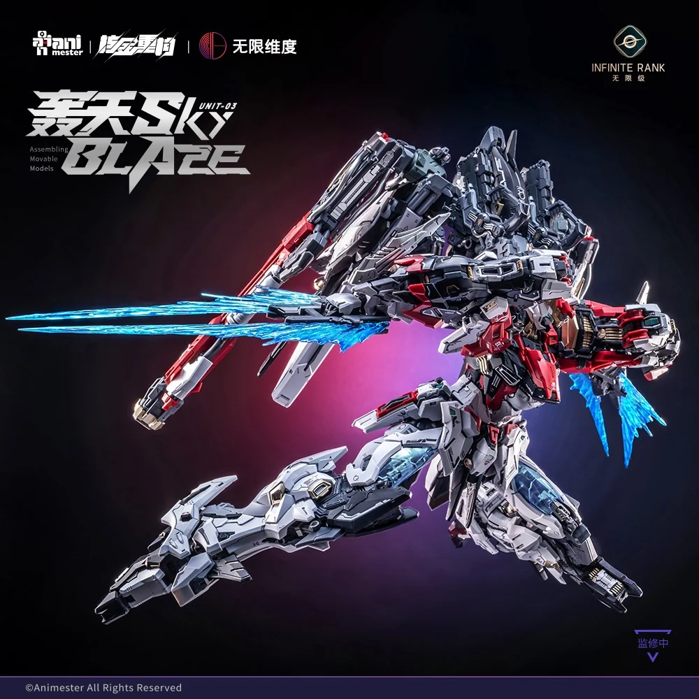 [PREORDER] Animester Crystal Envoy Unit 03 Sky Blaze 1/72 Model Kit - Image 5