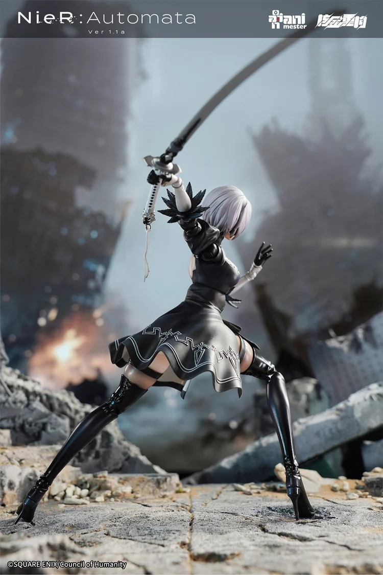 Animester YoRHa NieR: Automata 2B 1/9 Scale Action Figure - Image 12