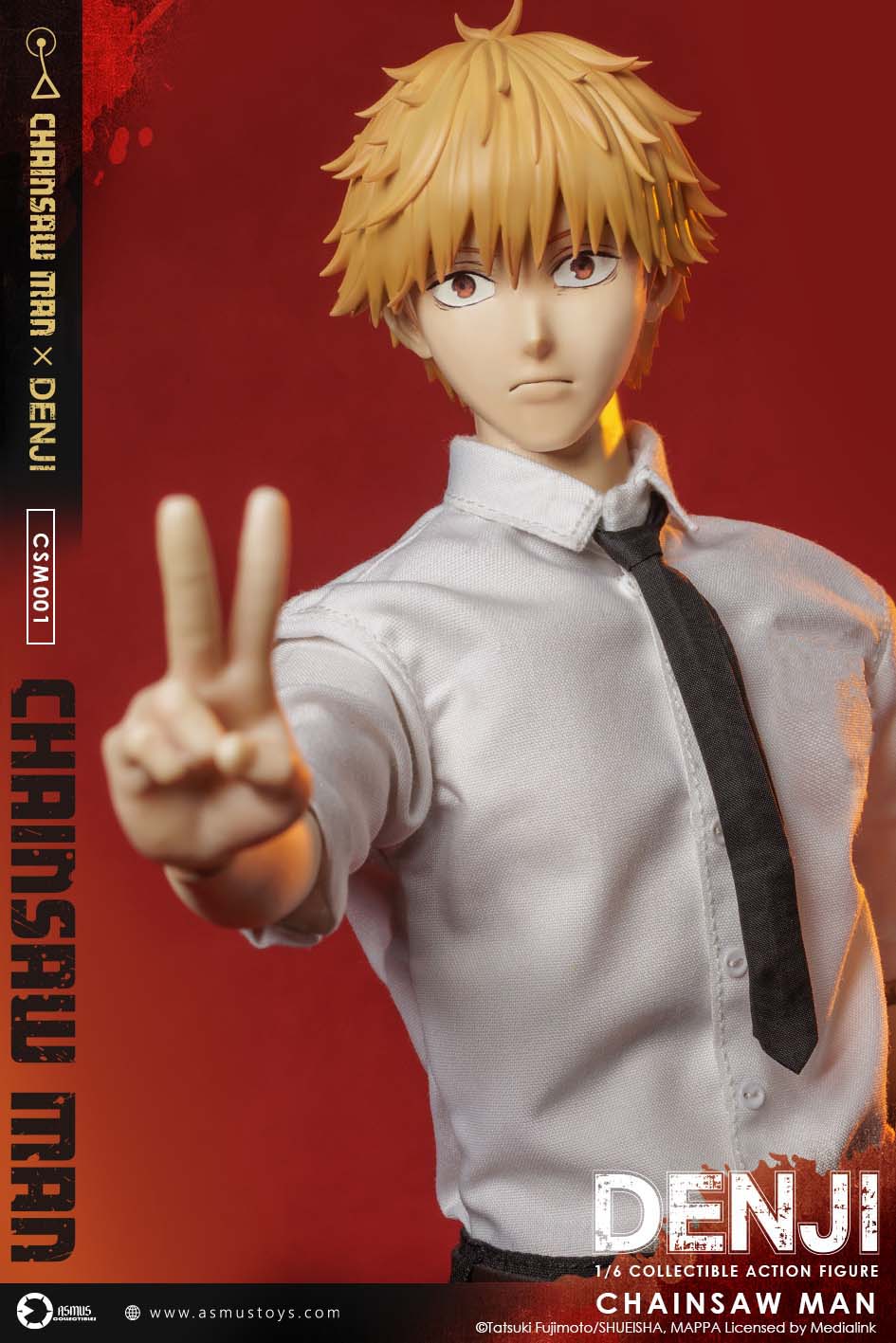 [PREORDER] Asmus Toys Denji Luxury Ver - Chainsaw Man 1/6 Collectible Figure - Image 4
