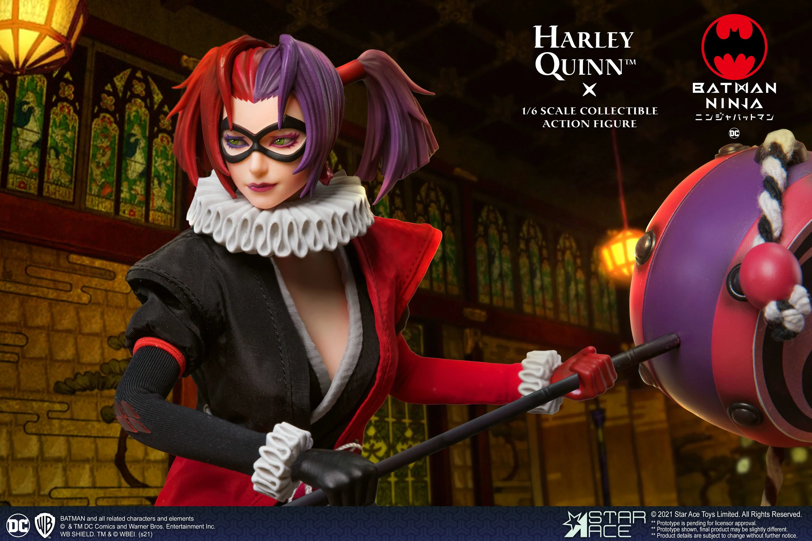 Batman Ninja Harley Quinn 1/6 Scale Figure - Image 3
