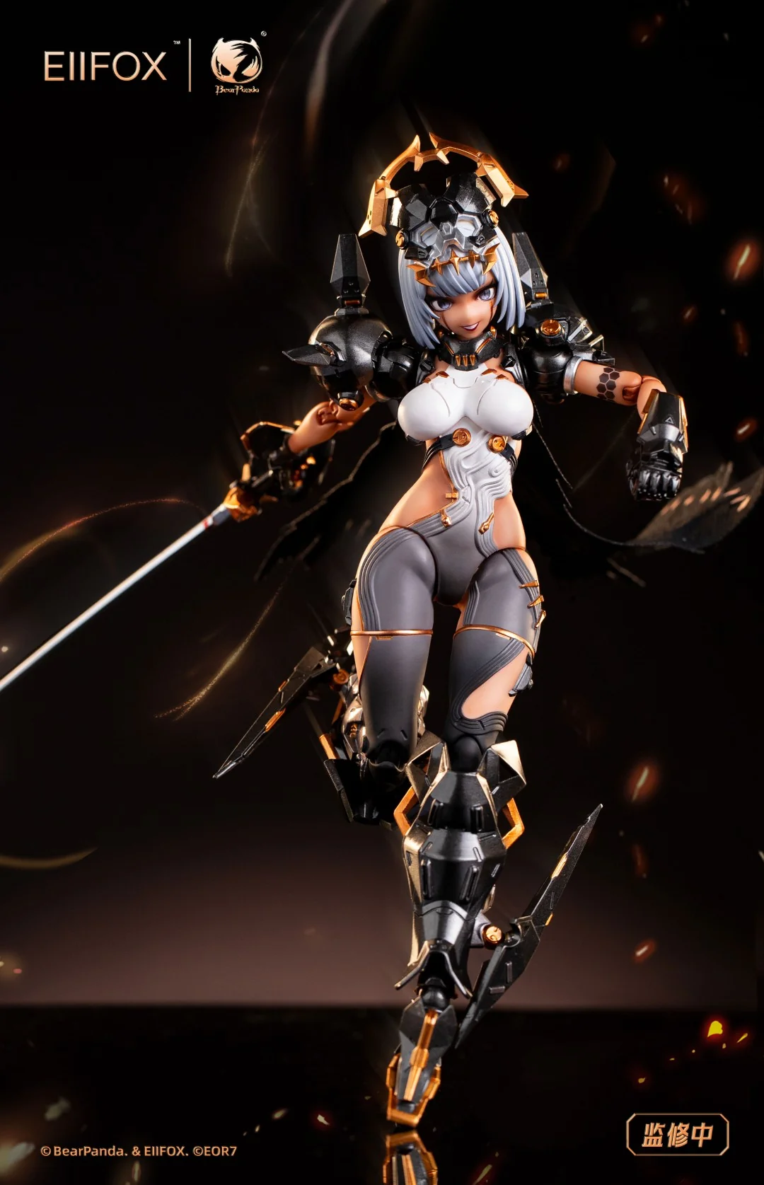 [PREORDER] BearPanda x EIIFOX Crown of Vengeance 1/12 Scale Action Figure - Image 17