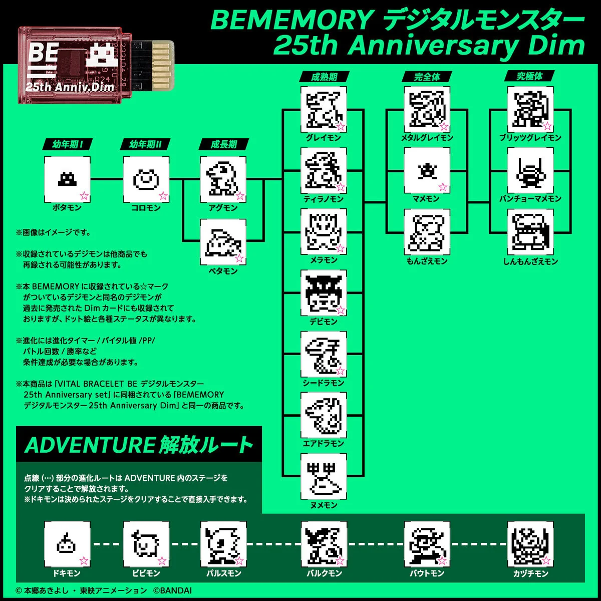 BEMEMORY 25th Anniversary Dim - Image 4