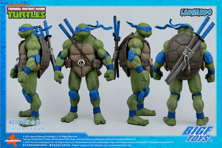 [PREORDER] BIGF Toys Leonardo 40th Anniversary 1/6 Scale Figure - Image 11