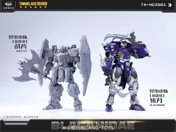 Cang Toys TA-HCZ001 Transage Blacanidae - Bergion - Image 8