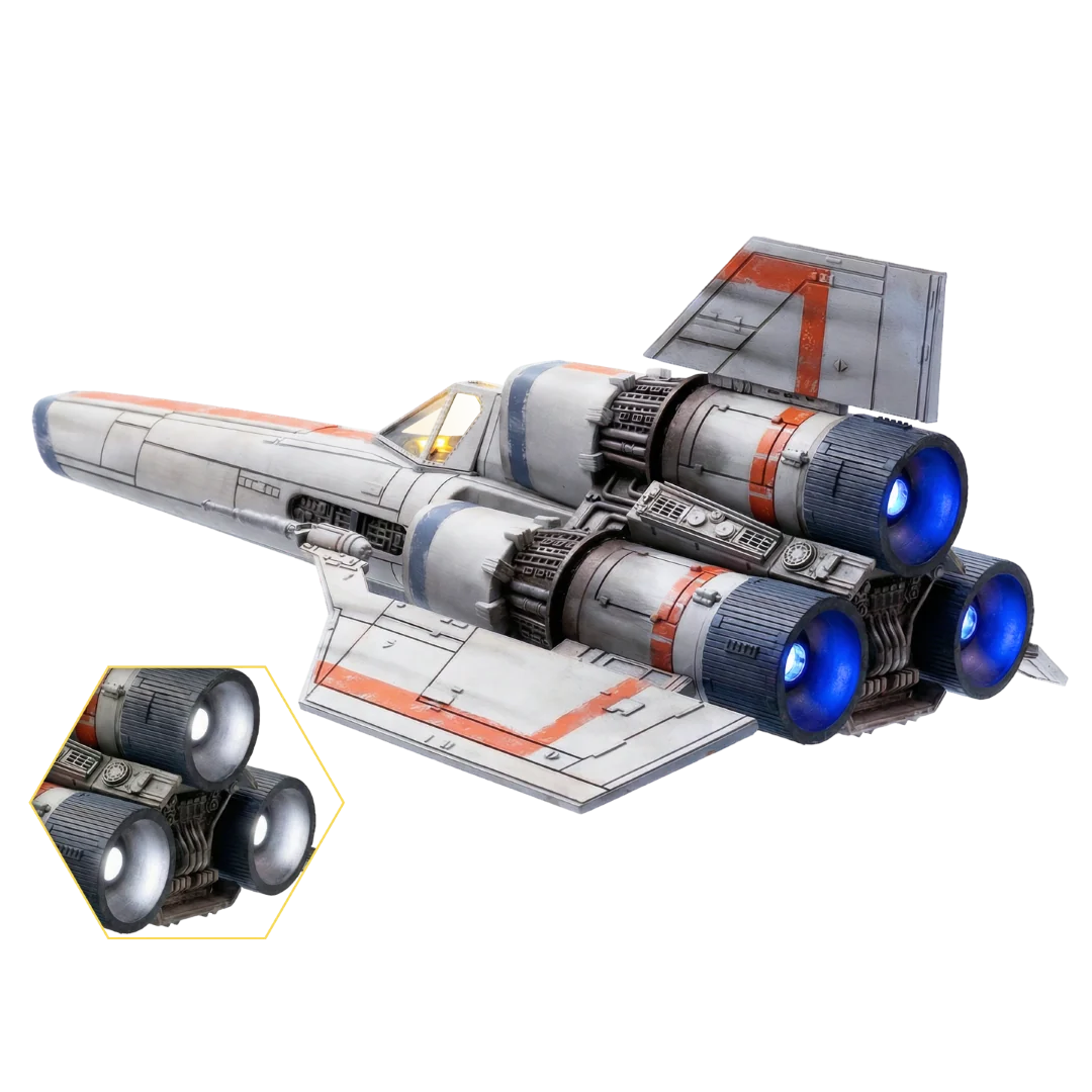 [PREORDER] Colonial Viper MkI Electronic Vehicle & Pilot Set - Battlestar Galactica - Image 4