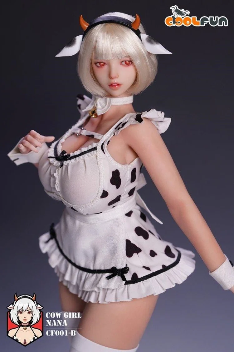 [PREORDER] Cool Fun Cow Girl Nana 1/6 Scale Figure - Maid Outfit Ver - Image 7