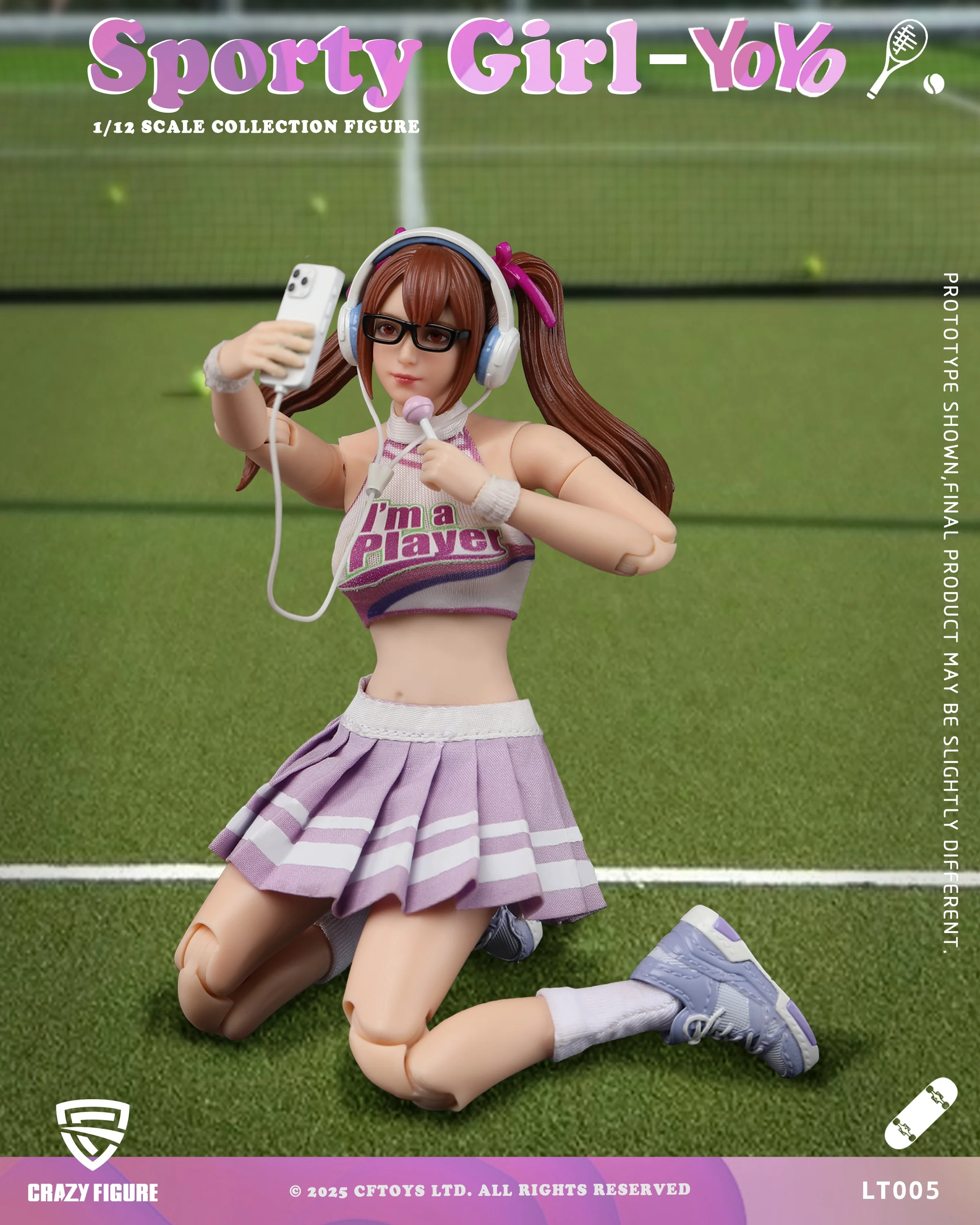 CRAZY FIGURE Sporty Girl YoYo - Image 2