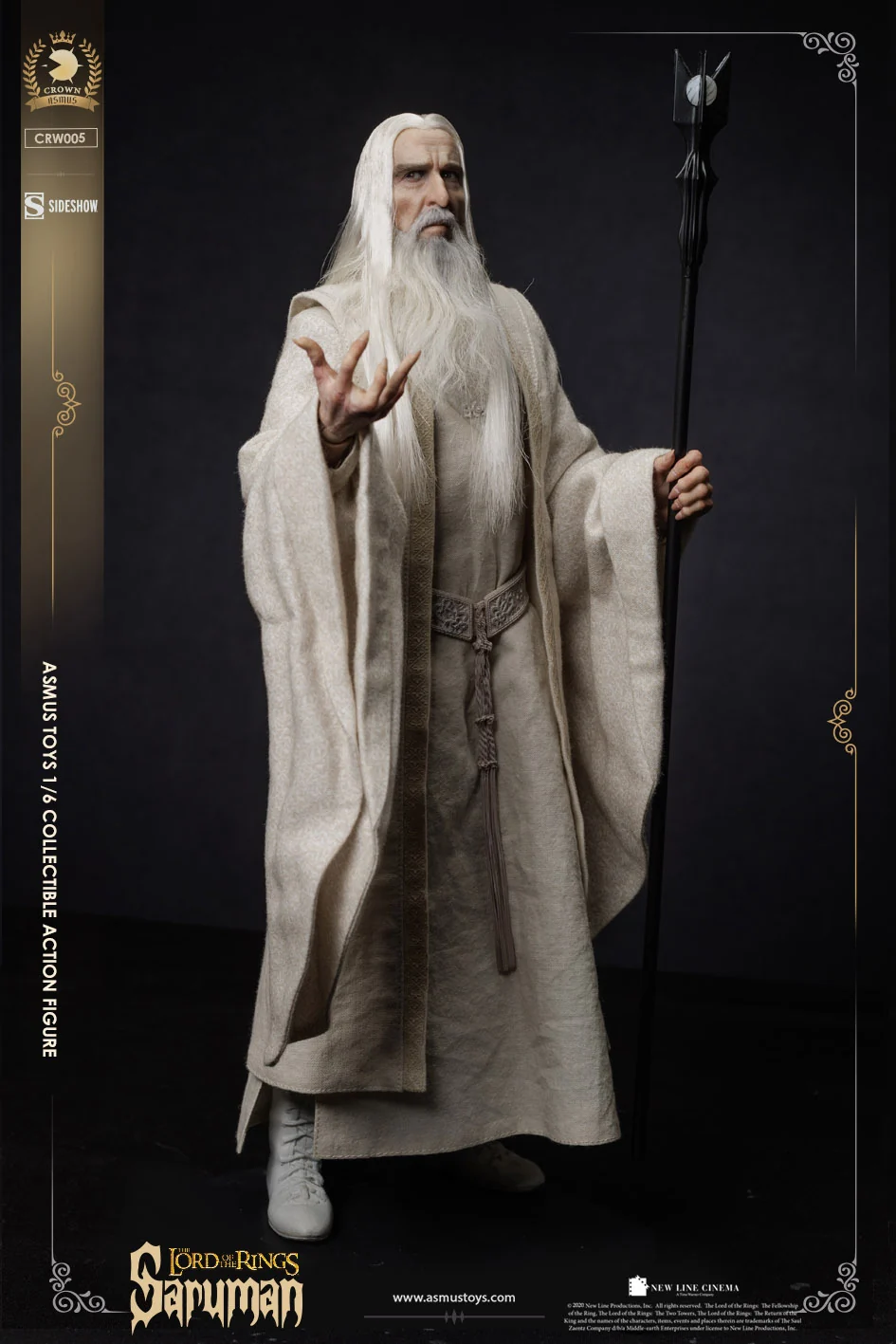Crown Series Saruman the White 1/6 Collectible Figure - Image 9