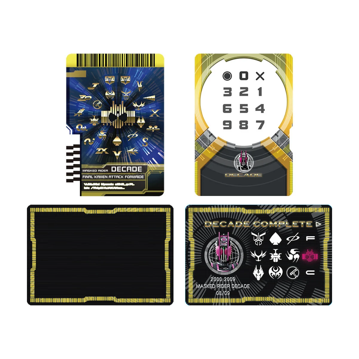 CSM Rider Card Set - Decade - Image 11