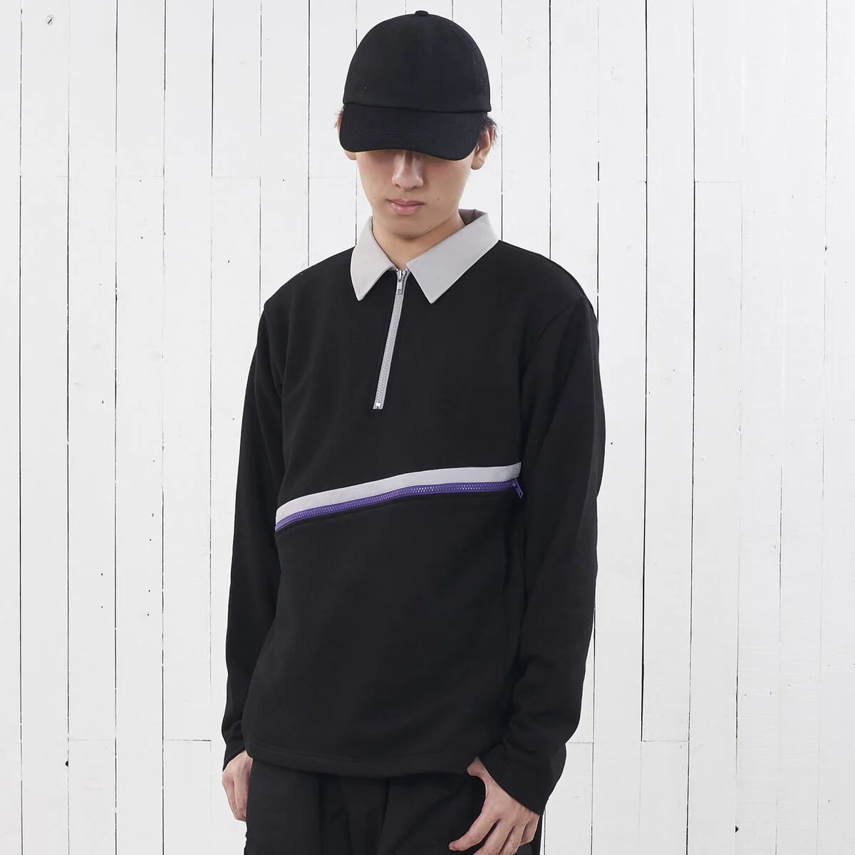 Dark Shouma Collard Sweatshirt - Kamen Rider Gavv - Image 3