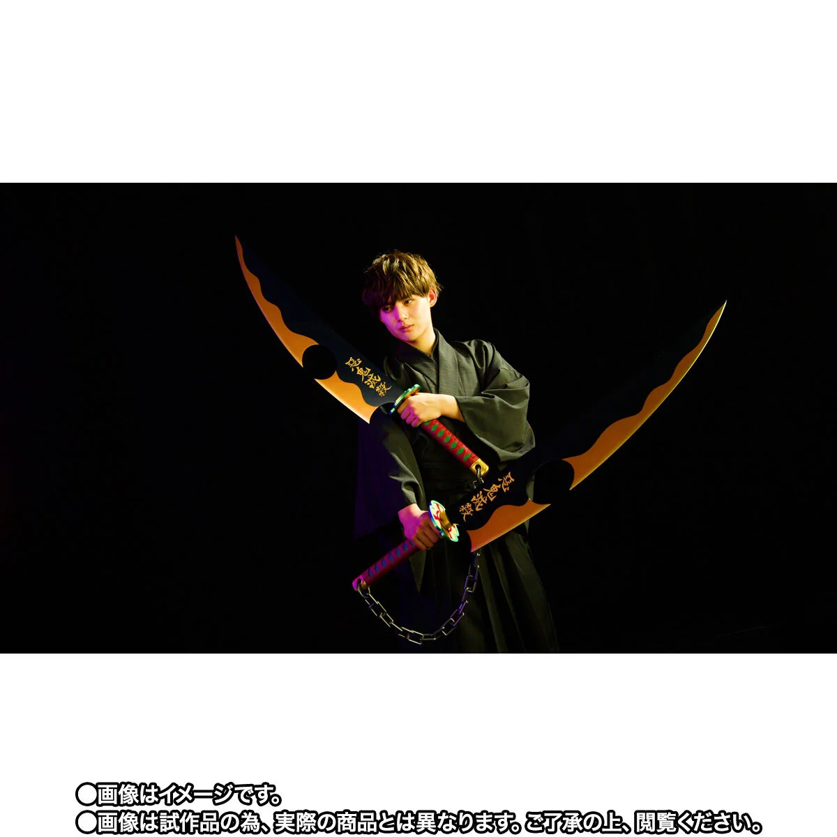 Demon Slayer Proplica Nichirin Sword (Tengen Uzui) - Image 6