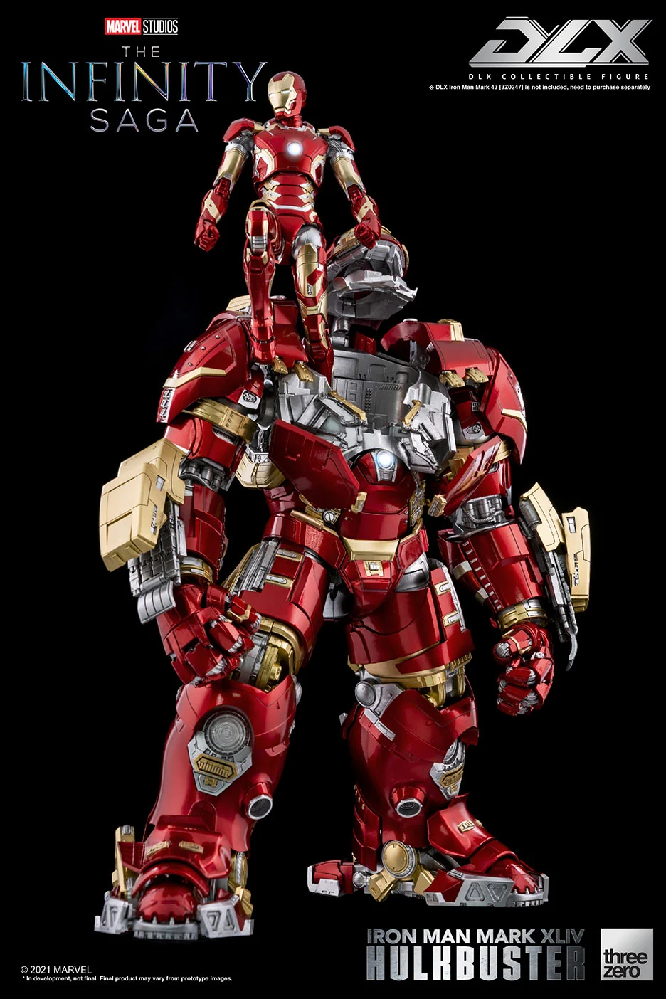 DLX Infinity Saga Iron Man Mark 44 Hulkbuster Armor - Image 27