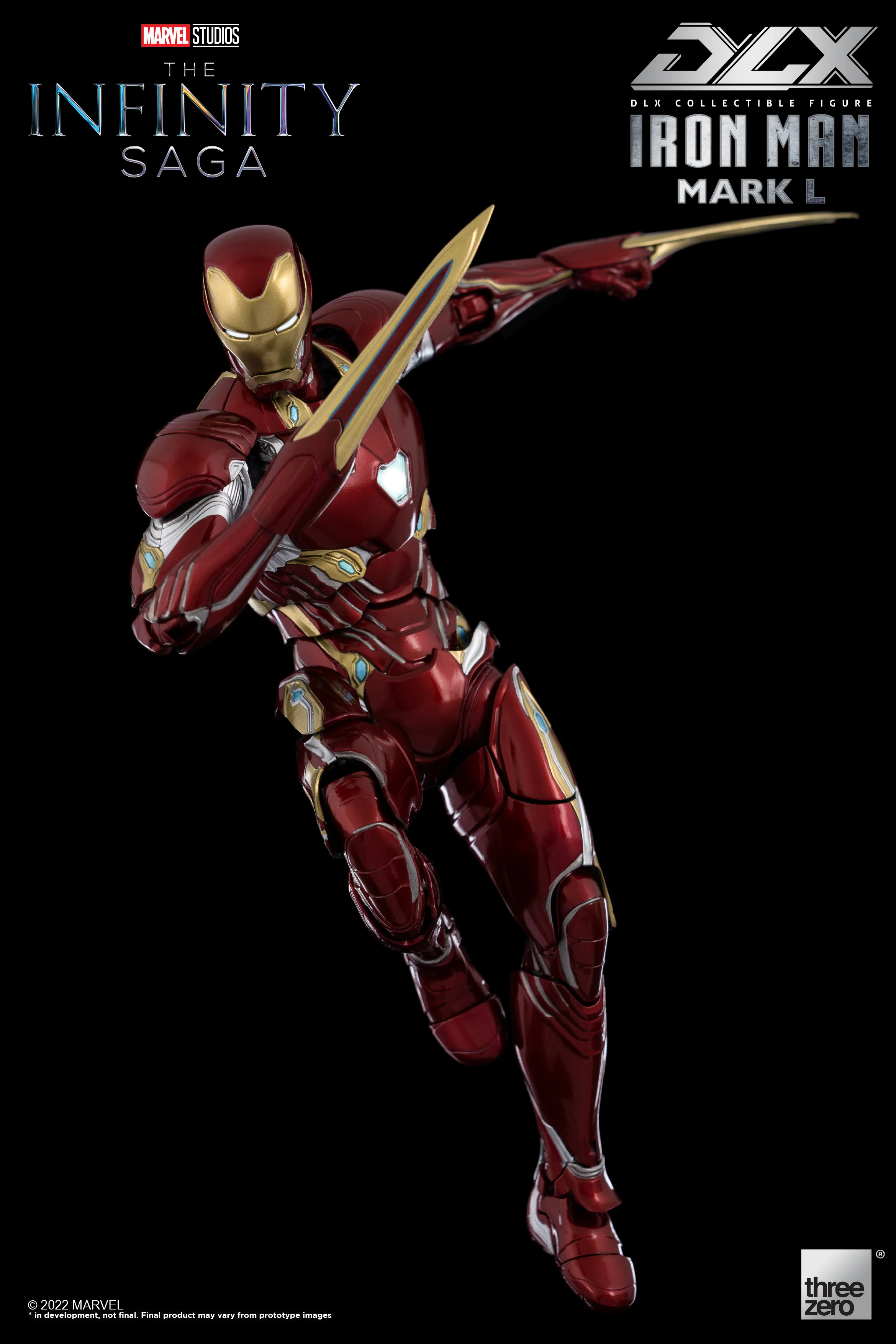 DLX Iron Man Mark 50 Infinity Saga 1/12 Scale Action Figure - Image 10