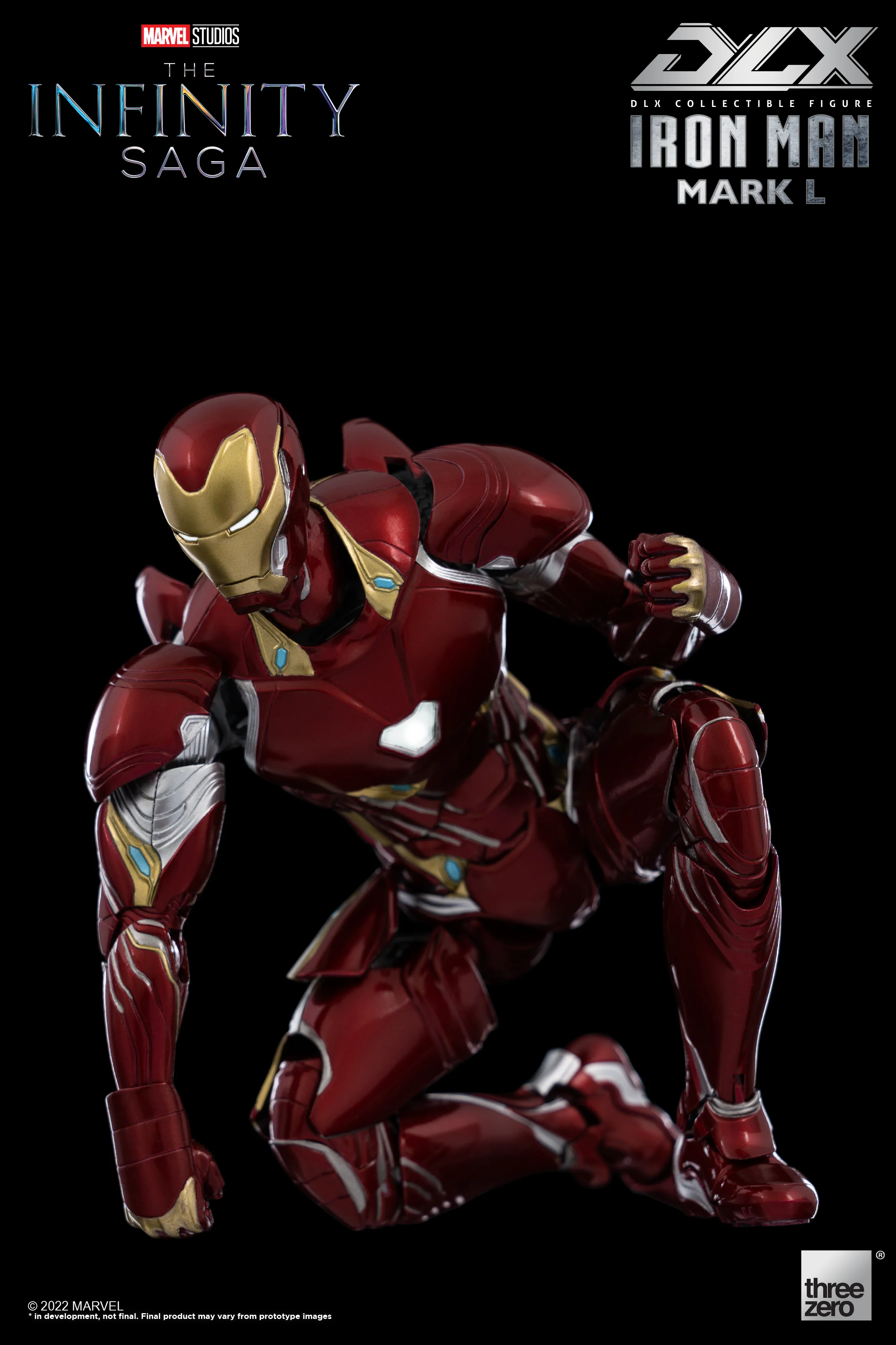 DLX Iron Man Mark 50 Infinity Saga 1/12 Scale Action Figure - Image 11