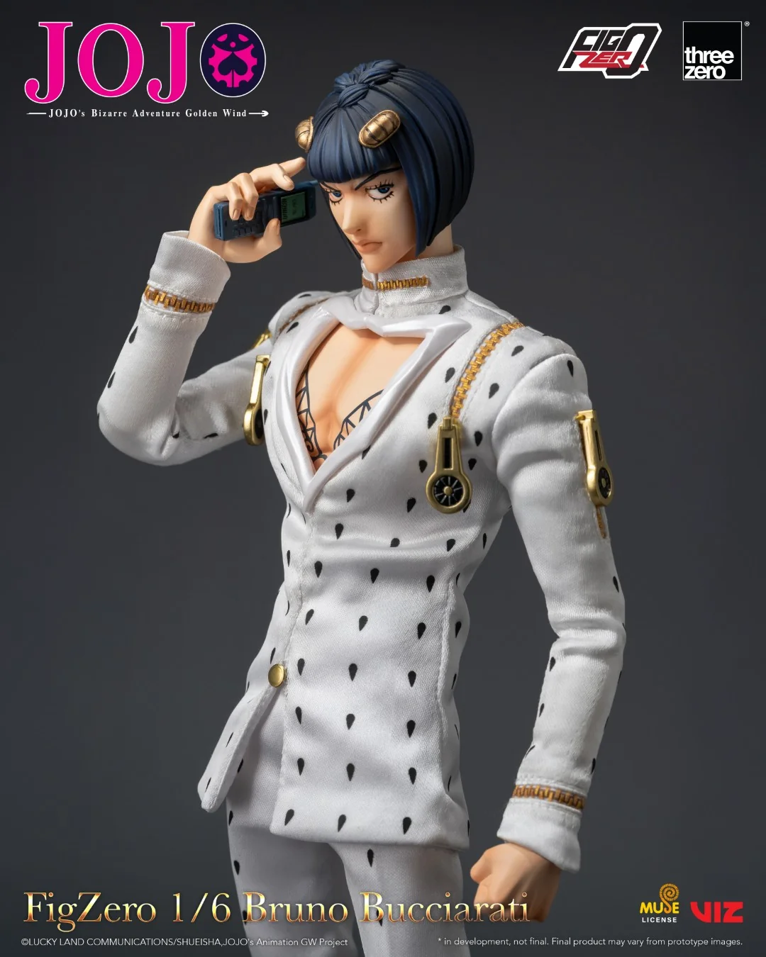 [PREORDER] FigZero 1/6 Bruno Bucciarati - JOJO's Bizarre Adventure: Golden Wind - Image 12