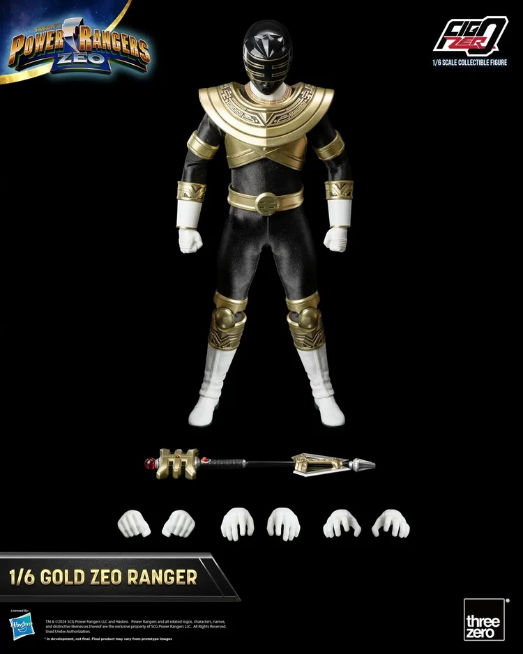 FigZero Gold Zeo Power Ranger - Power Rangers Zeo - Image 4