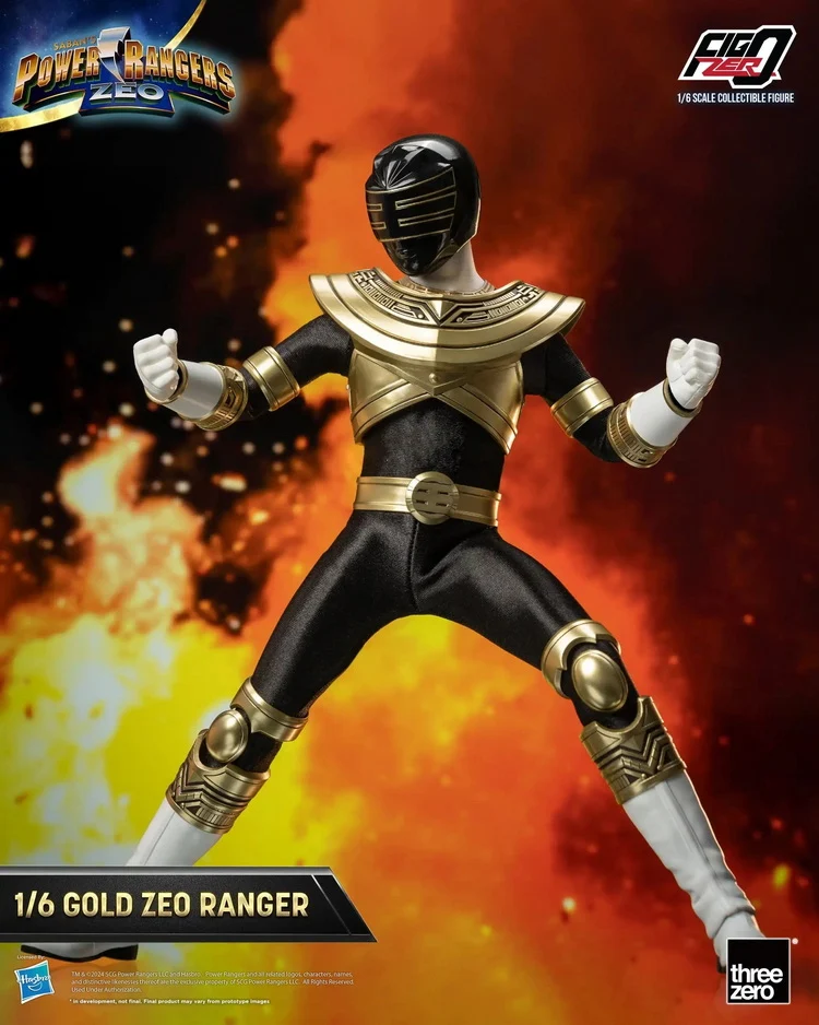 FigZero Gold Zeo Power Ranger - Power Rangers Zeo - Image 7