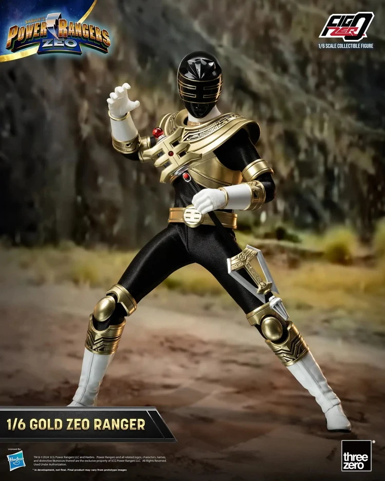 FigZero Gold Zeo Power Ranger - Power Rangers Zeo - Image 9