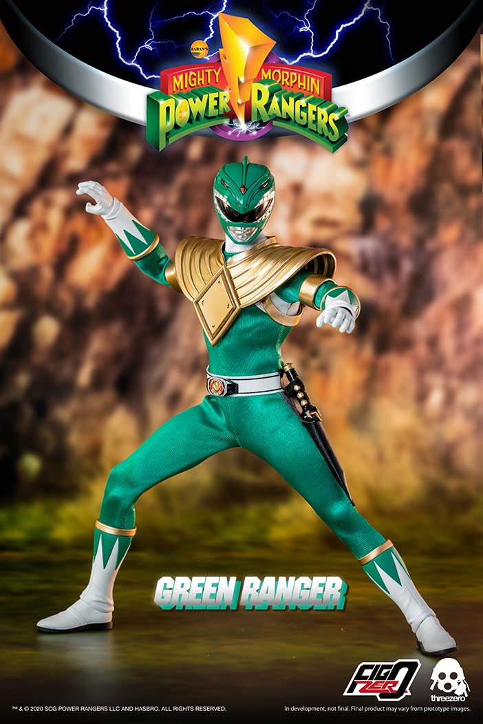 FigZero Power Rangers Green Ranger 1/6 Figure (Reissue) - Image 7