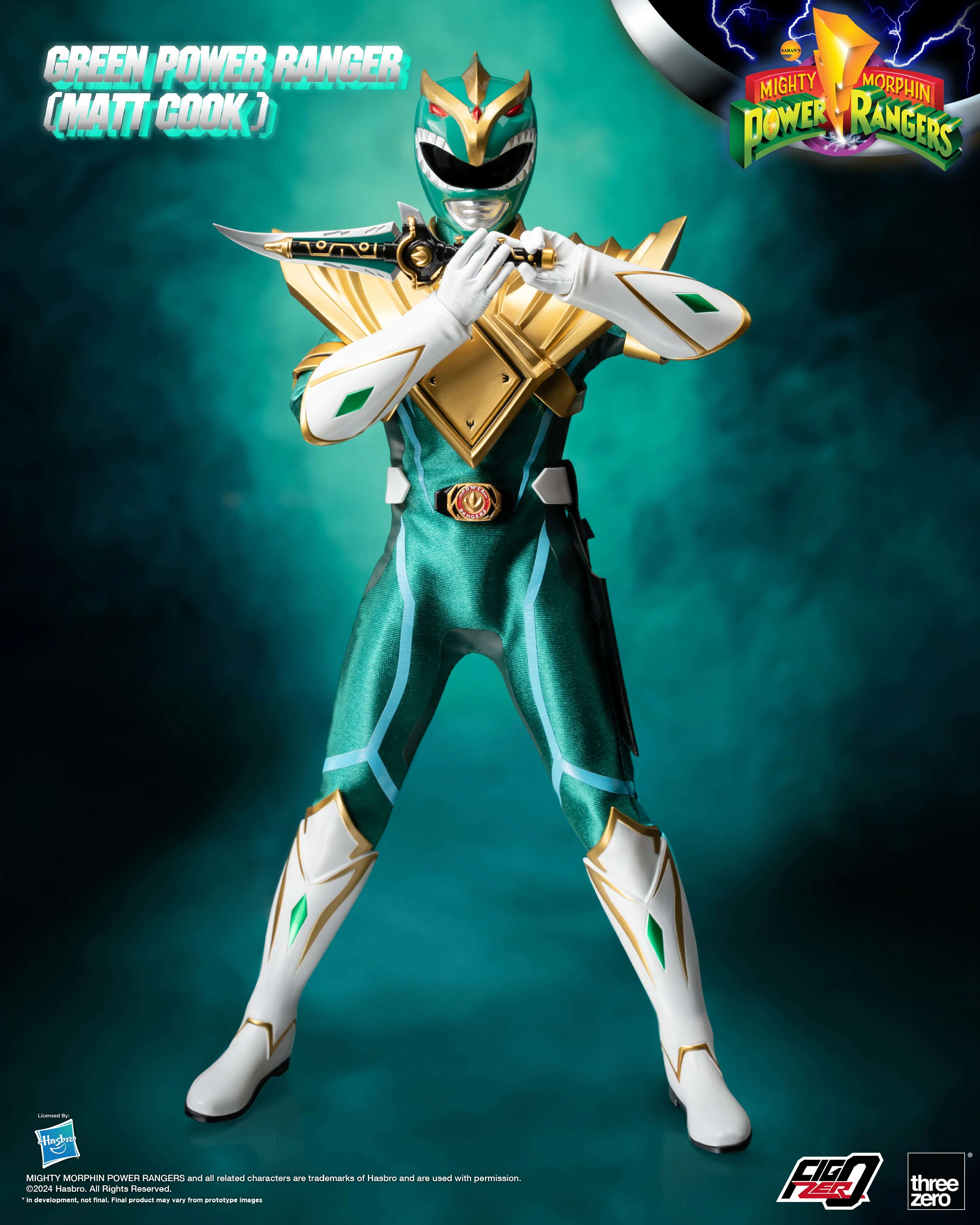 FigZero Power Rangers Green Ranger Matt Cook Version - Image 2