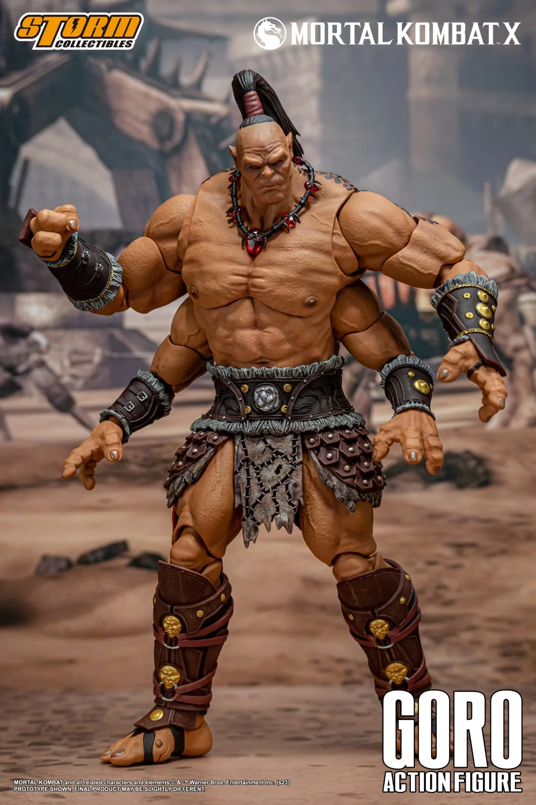 Goro Storm Collectibles Mortal Kombat X Action Figure - Image 5
