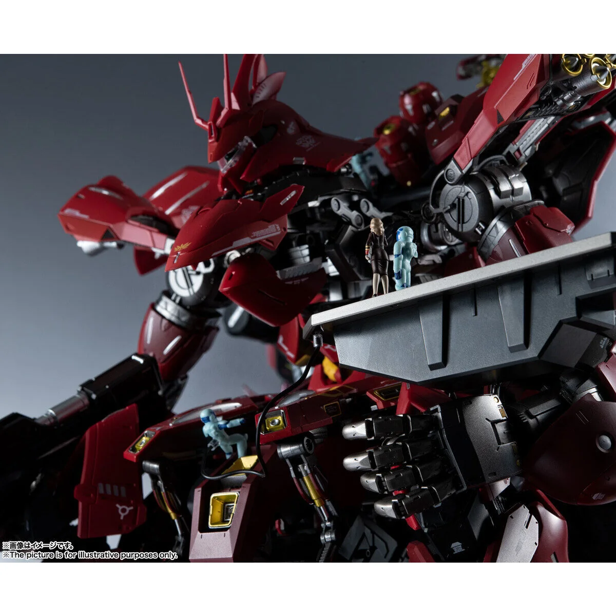Gundam Metal Structure MSN-04 SAZABI - Image 21