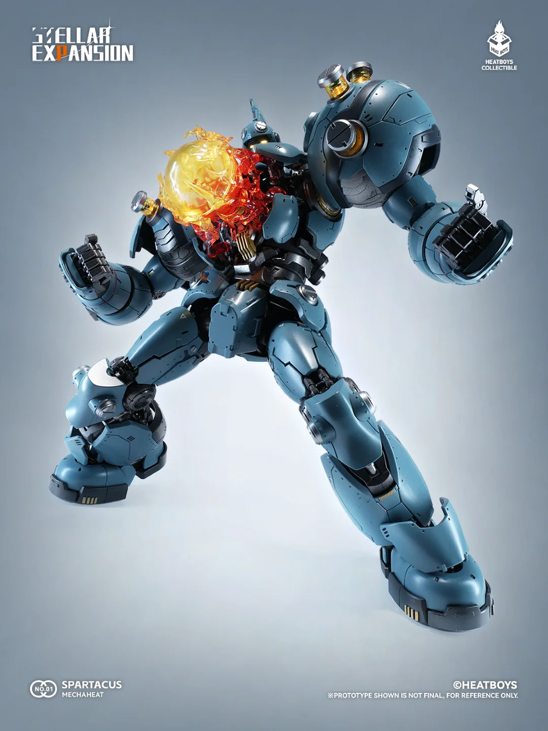 [PREORDER] Heatboys HB0083 Mechaheat Spartacus - Stellar Expansion - Image 11