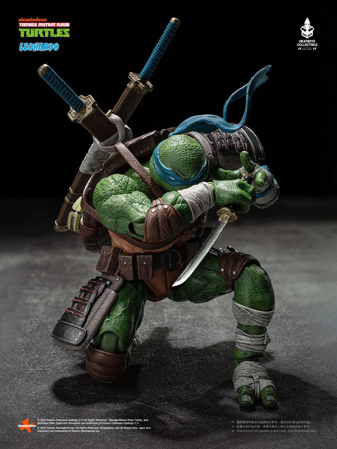 [PREORDER] HEATBOYS HB0103 HEATFIG Ninja Turtles Leonardo Action Figure - Image 11