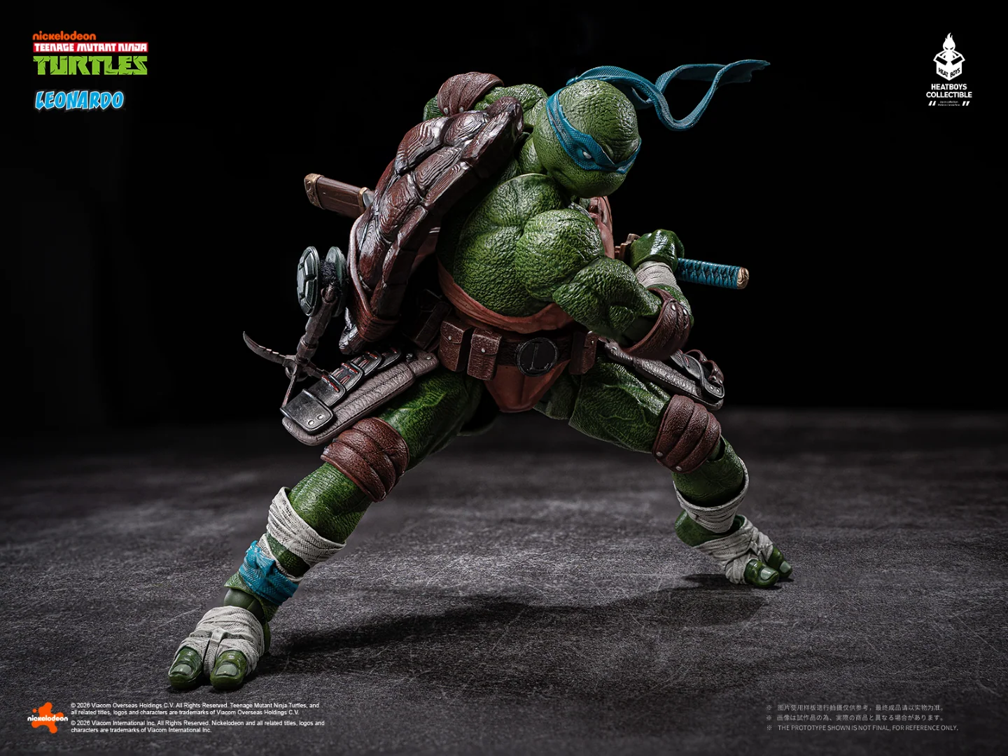 [PREORDER] HEATBOYS HB0103 HEATFIG Ninja Turtles Leonardo Action Figure - Image 14