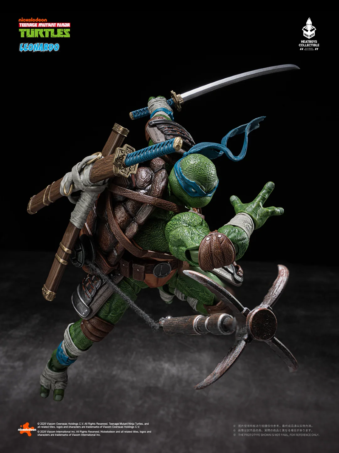 [PREORDER] HEATBOYS HB0103 HEATFIG Ninja Turtles Leonardo Action Figure - Image 29
