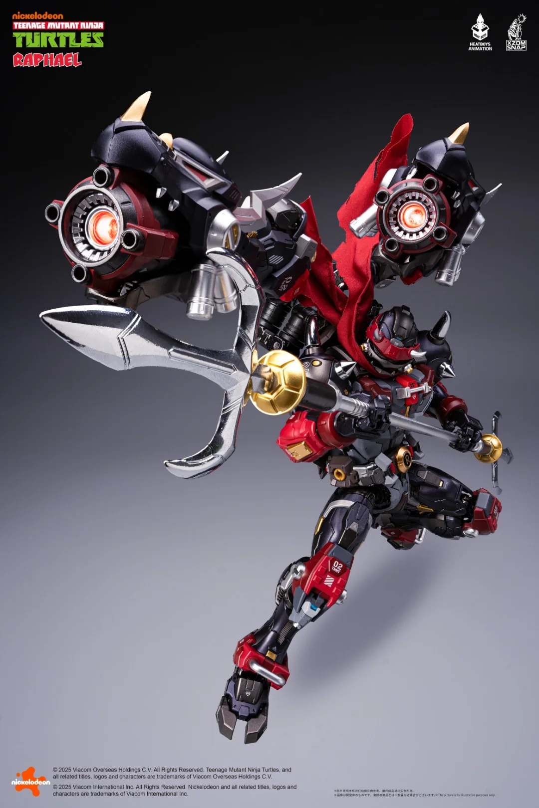 Heatboys TMNT HB0095 Mechaheat Raphael - 40th Anniversary Ver - Image 27