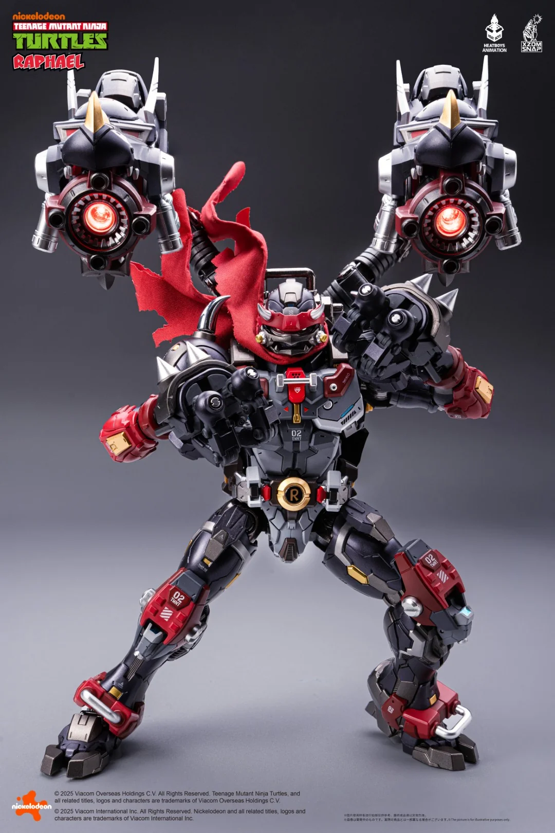 Heatboys TMNT HB0095 Mechaheat Raphael - 40th Anniversary Ver - Image 28