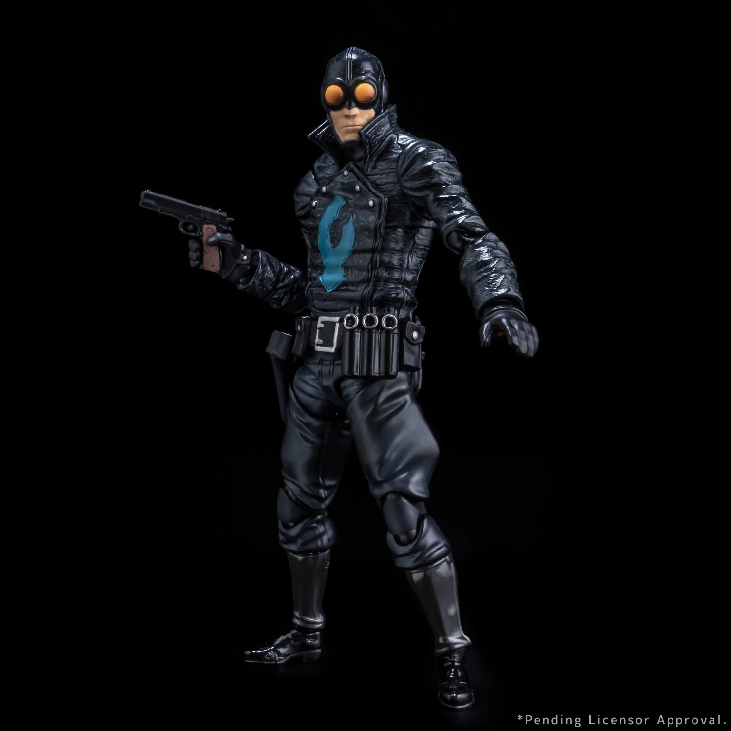 Hellboy Lobster Johnson 1/12 Scale Action Figure - Image 3