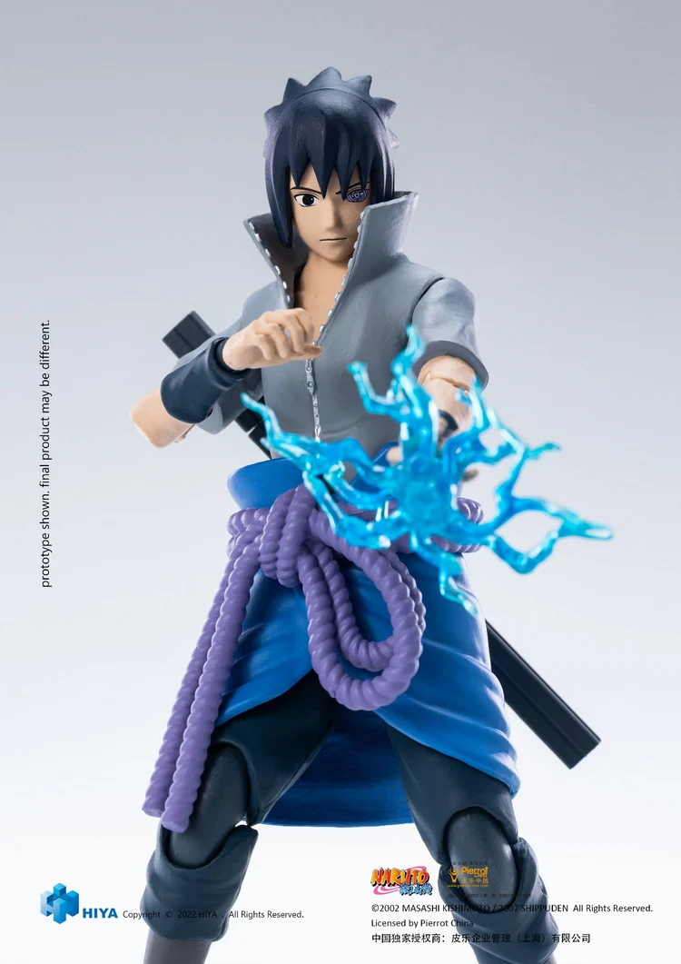 HIYA Toys Exquisite Basic Naruto 1/12 Sasuke Uchiha - Image 2