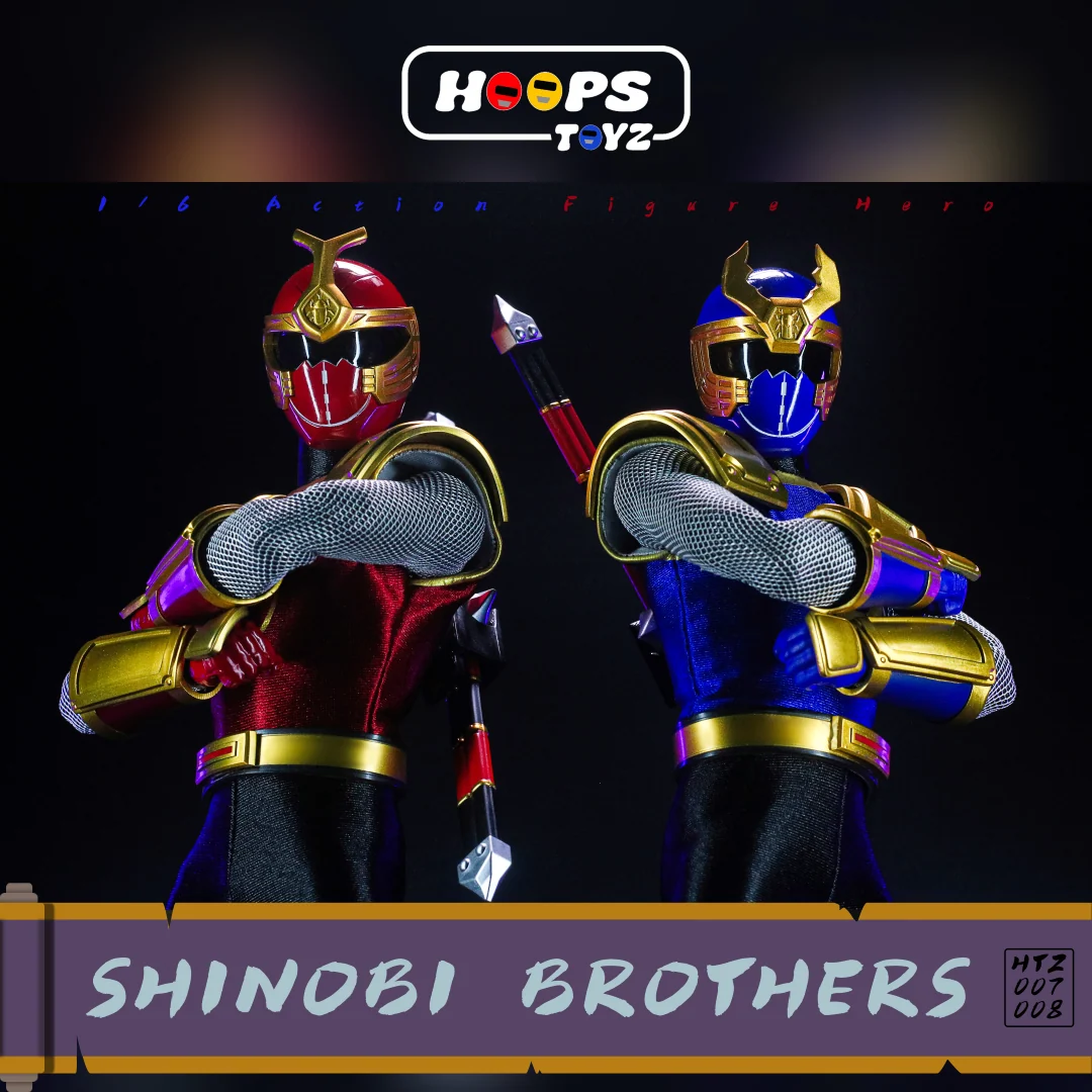 [PREORDER] Hoops Toyz Shinobi Brothers 1/6 Action Figure Hero Set - Image 2