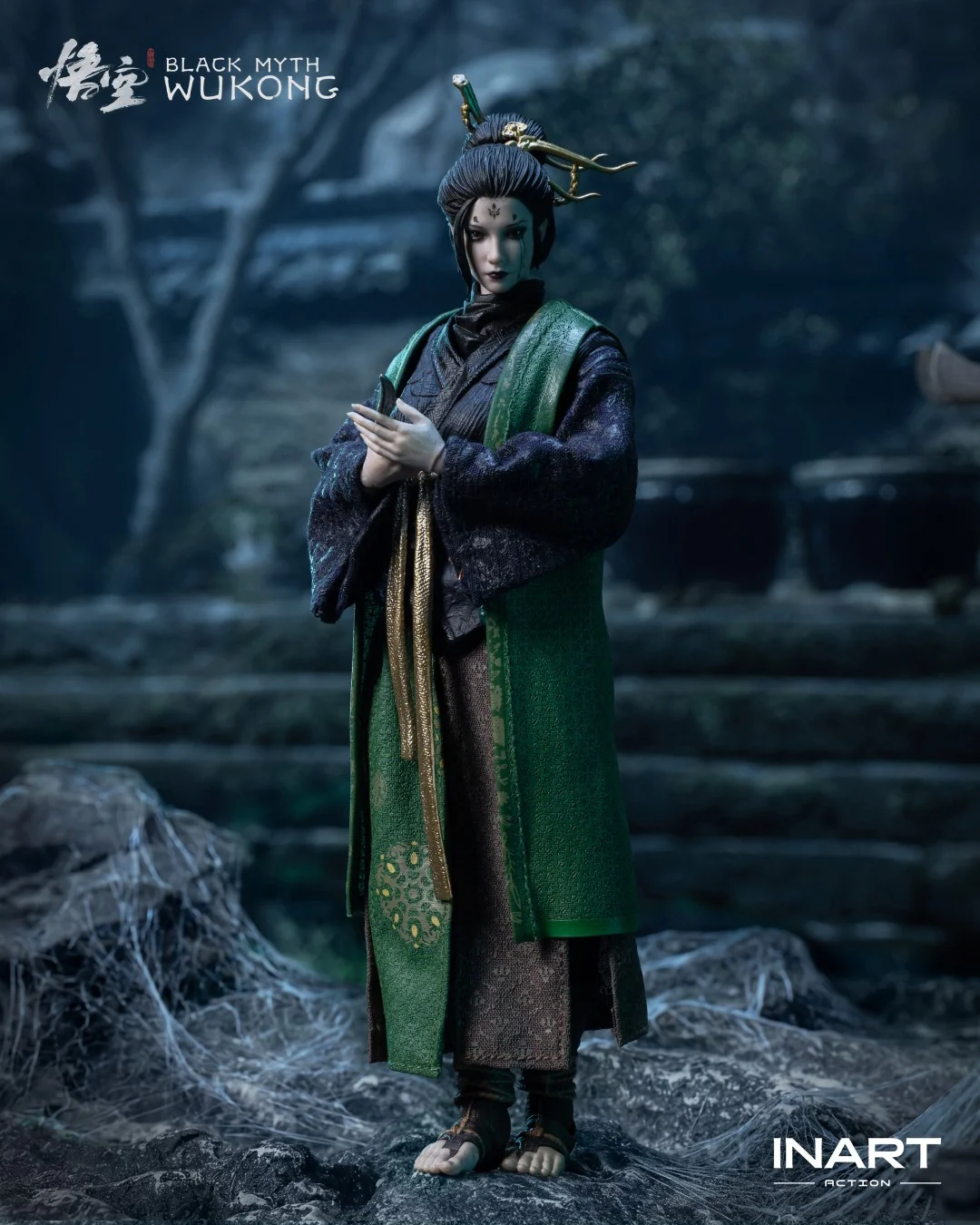 [PREORDER] INART Action The Fourth Sister 1/12 Action Figure - Black Myth Wukong - Image 15