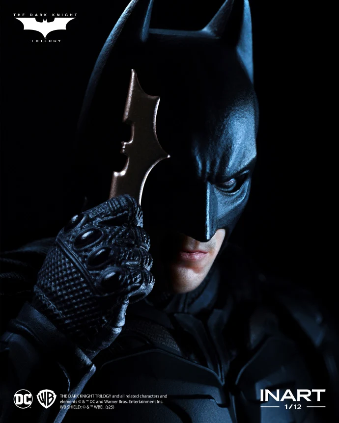 INART Batman 1/12 Scale Action Figure Deluxe Ver - The Dark Knight Rises - Image 8