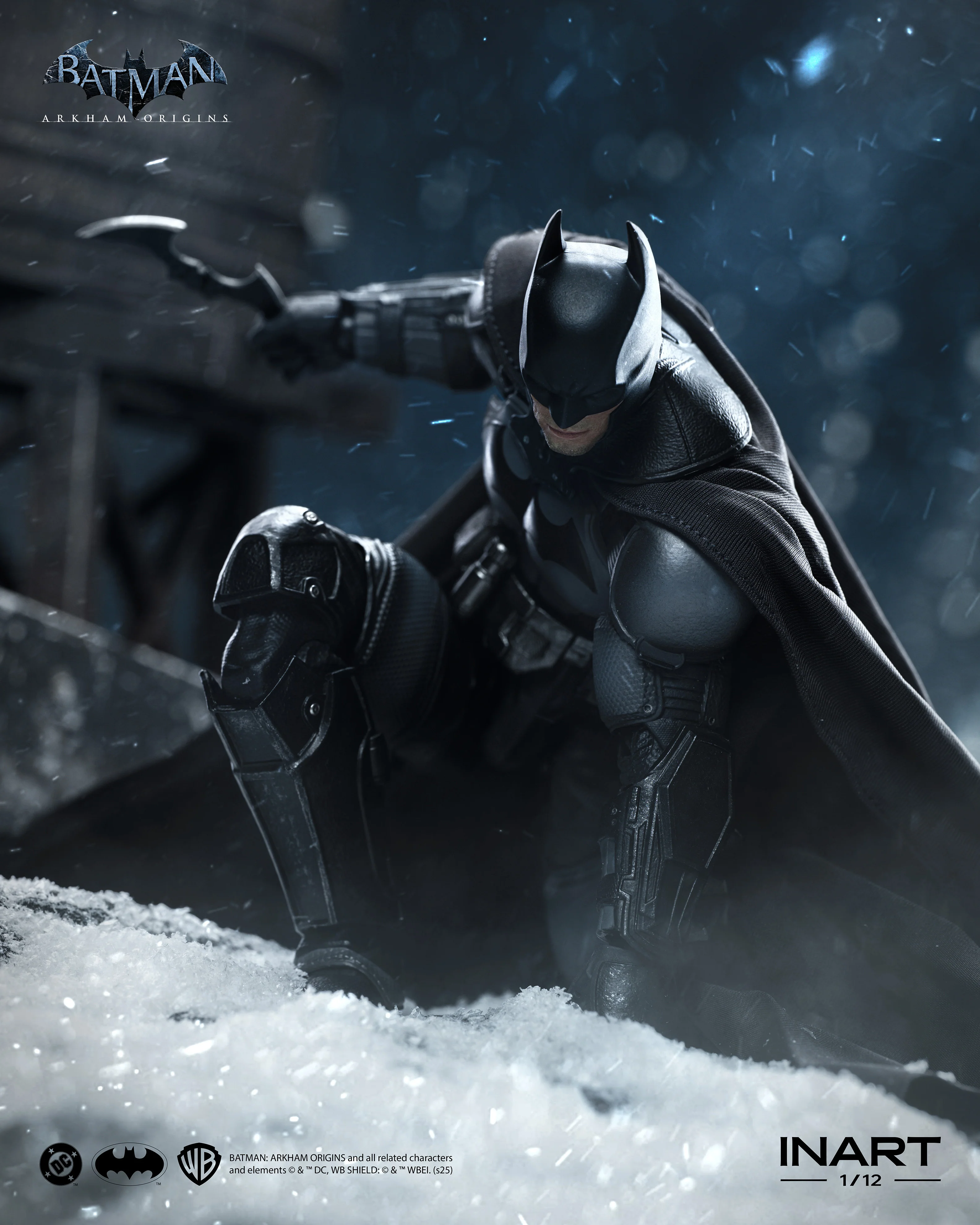 INART Batman Arkham Origins 1/12 Scale Action Figure - Image 2
