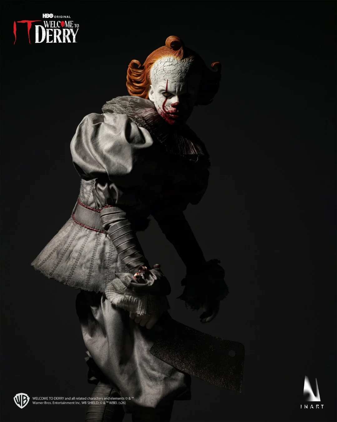 [PREORDER] INART Pennywise 1/6 Collectible Figure - IT: Welcome to Derry - Image 11
