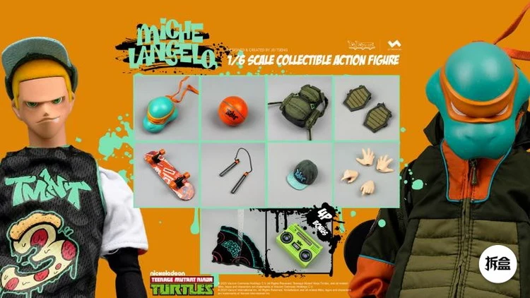 J.T Studio TMNT Michelangelo - Image 7