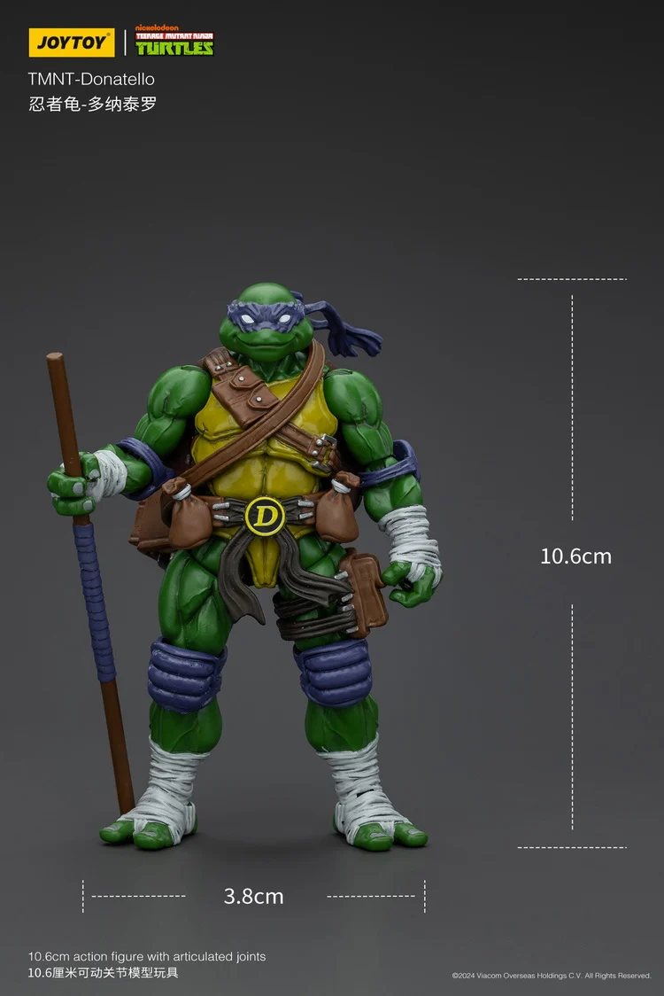 JoyToy TMNT Donatello 1/18 Scale Figure - Image 15