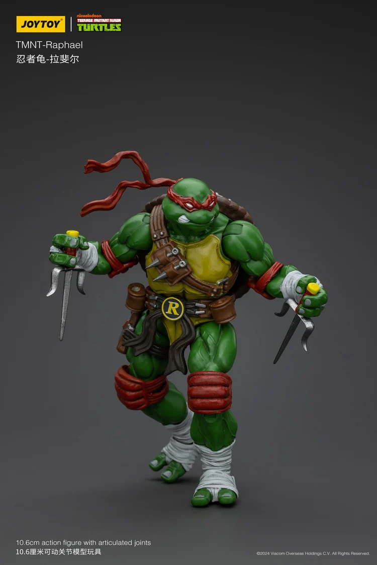 JoyToy TMNT Raphael 1/18 Scale Figure - Image 7