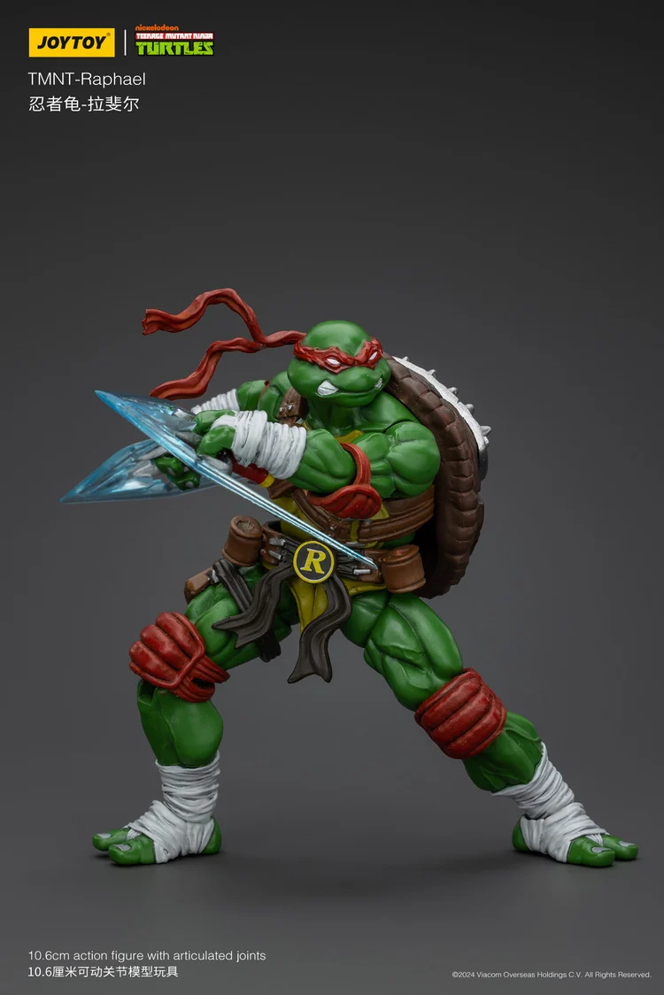 JoyToy TMNT Raphael 1/18 Scale Figure - Image 8