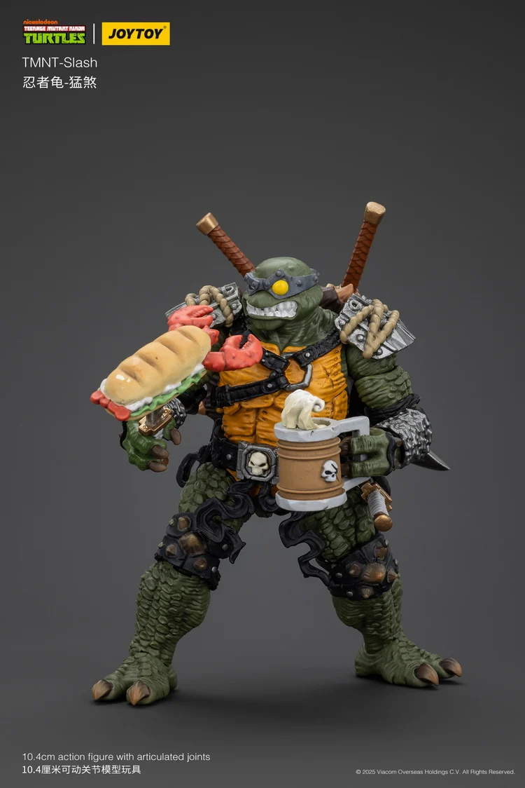 JoyToy TMNT Slash 1/18 Scale Figure - Image 10