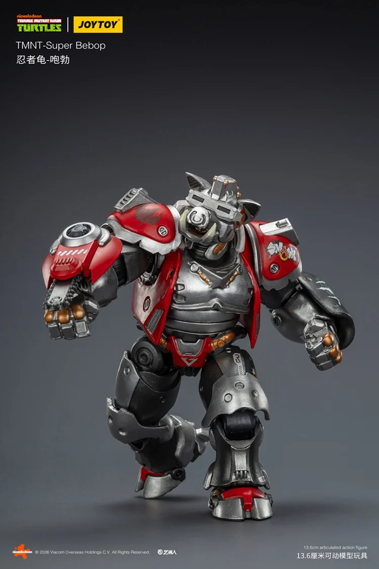 JoyToy TMNT Super Bebop 1/18 Scale Figure - Image 7
