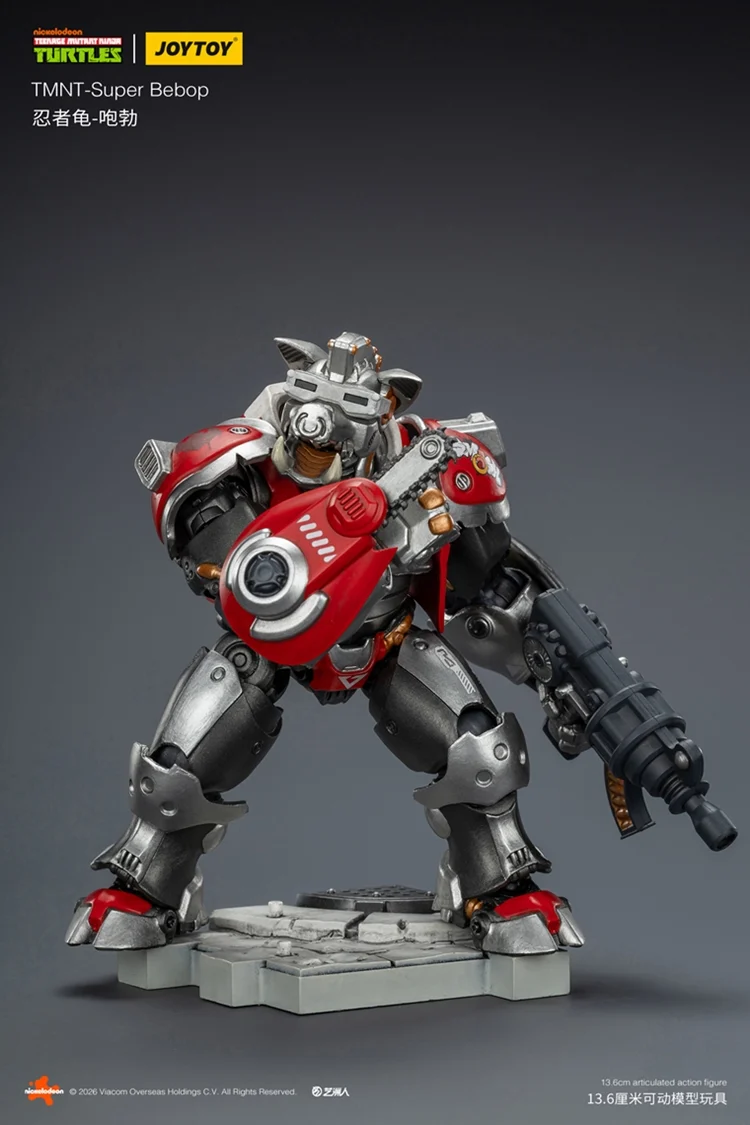 JoyToy TMNT Super Bebop 1/18 Scale Figure - Image 9