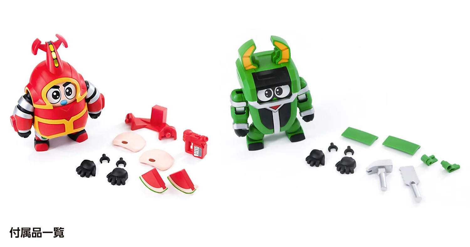 Kabutack & Kuwagiro Plastic Model Set - Image 7